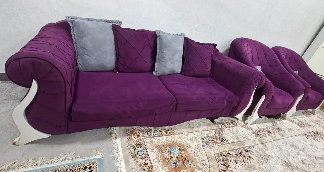 مبل هفت نفره راحتی|مبلمان خانگی و میز عسلی|اهواز, شریعتی جنوبی|دیوار