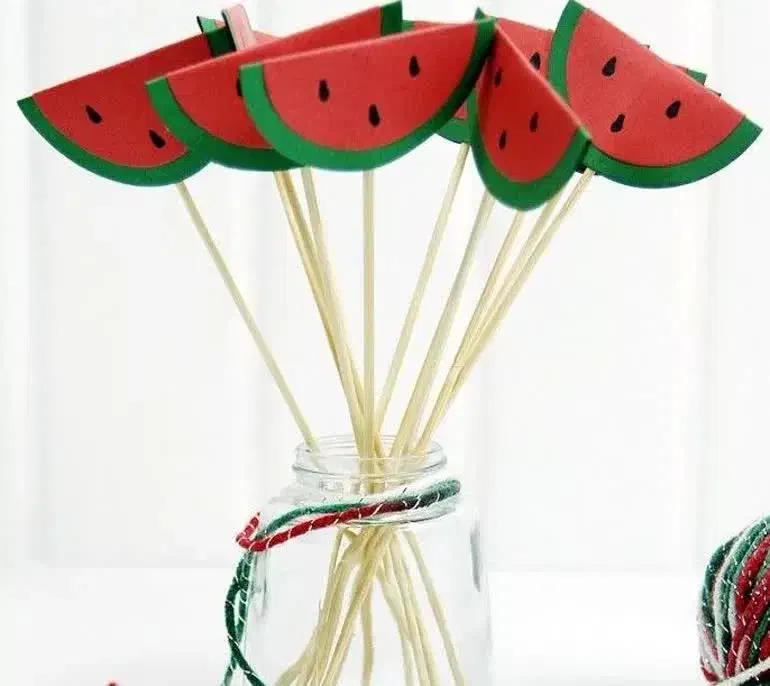 کراوات شب یلدا چوب دستی|صنایع دستی و سایر لوازم تزئینی|خرمشهر, |دیوار