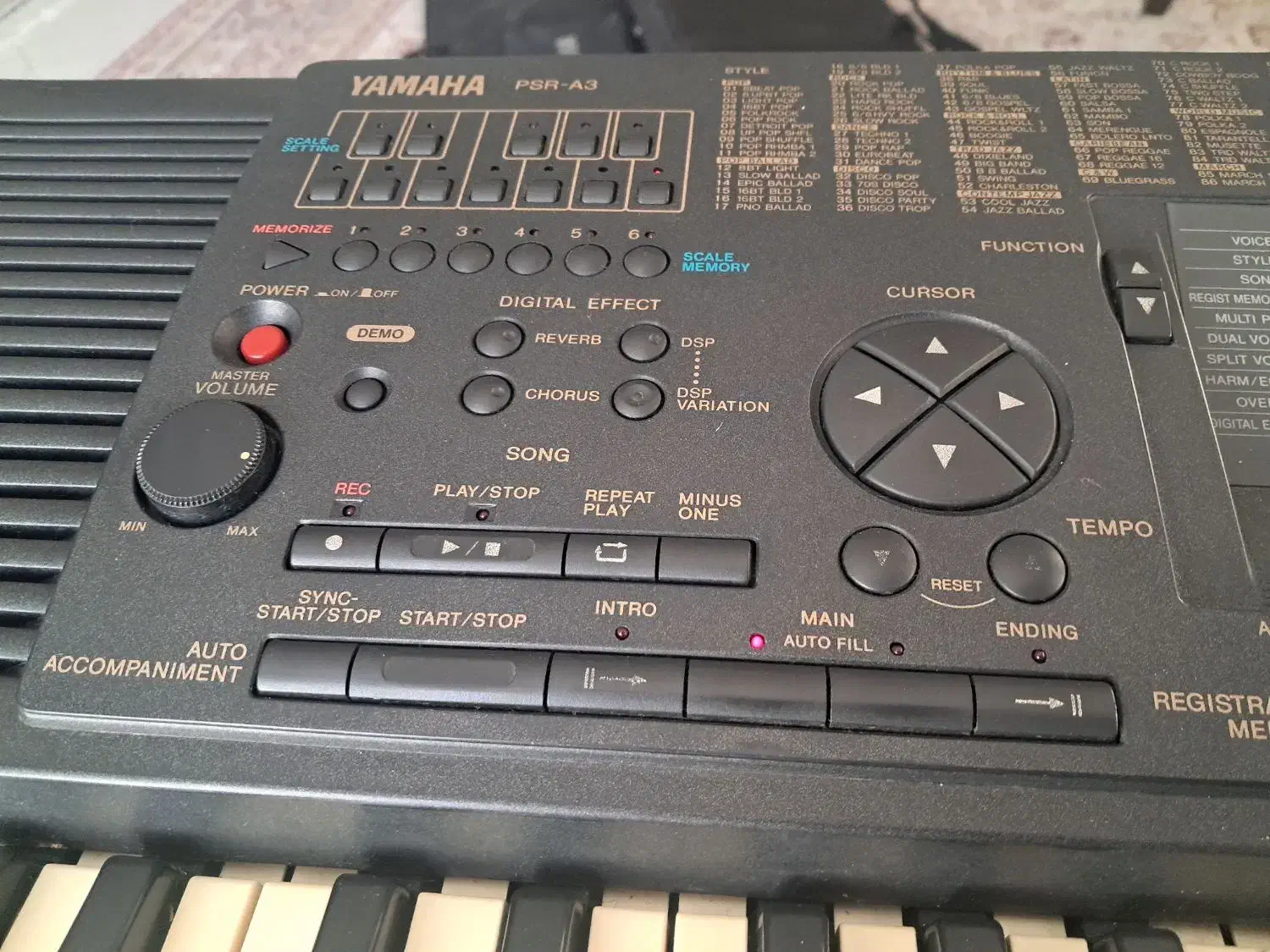 ارگ یاماها psr-a3 اورینتال|پیانو، کیبورد، آکاردئون|اندیشه, اندیشه فاز ۴|دیوار