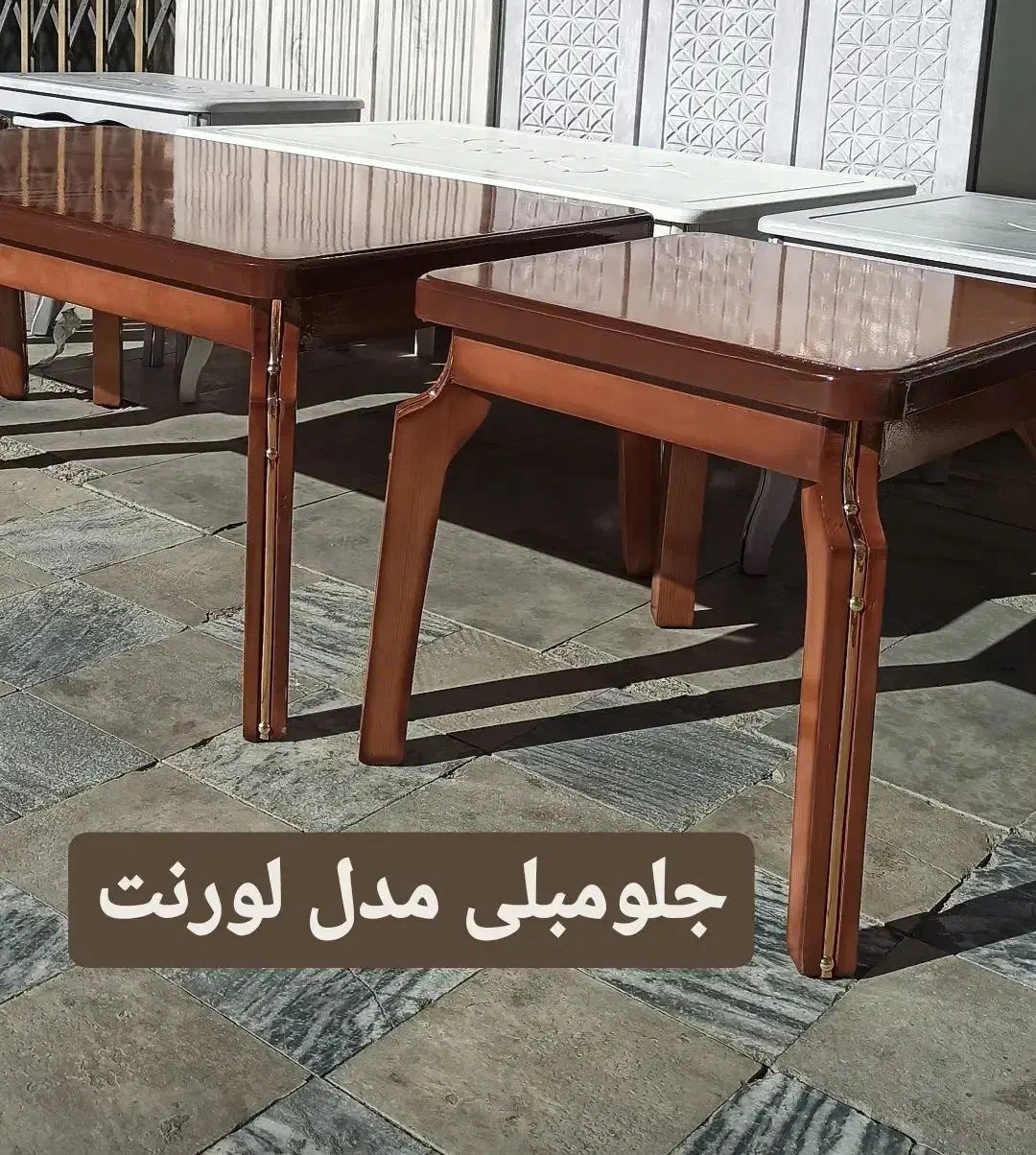 میز عسلی چوب راش با صفحه ام دی اف|مبلمان خانگی و میز عسلی|بروجرد, |دیوار