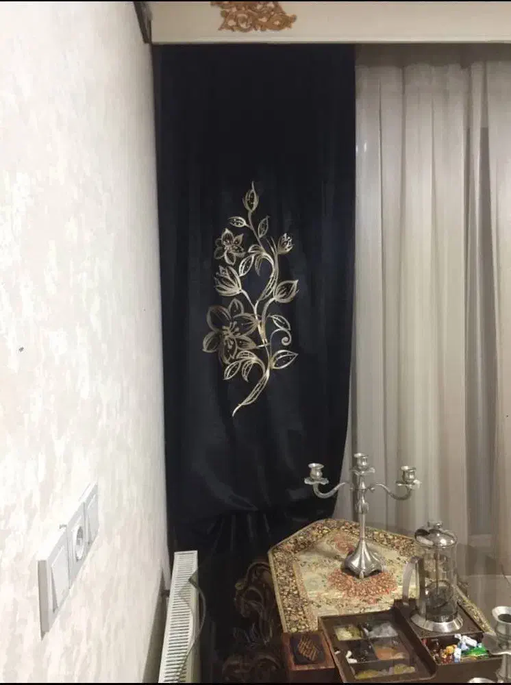 پرده حریر|پرده، رانر، رومیزی|بروجن, |دیوار