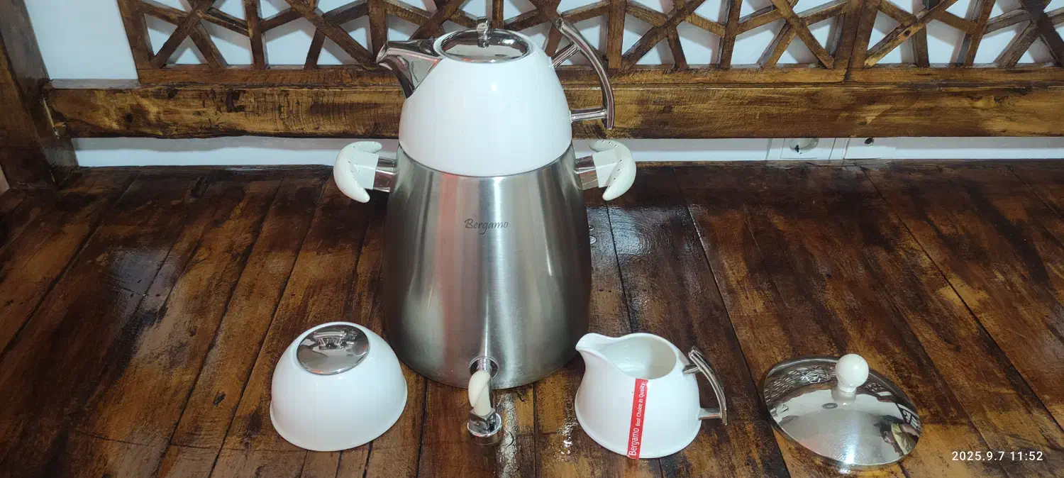 ست کتری و قوری|قوری، کتری، قهوه‌ساز دستی|شیراز, شهرک گلستان|دیوار