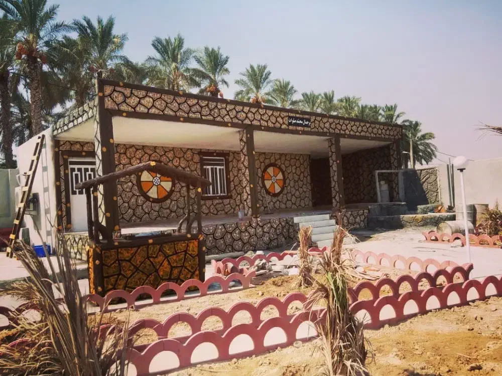 نمای رومی طرح چوب|خدمات پیشه و مهارت|برازجان, |دیوار