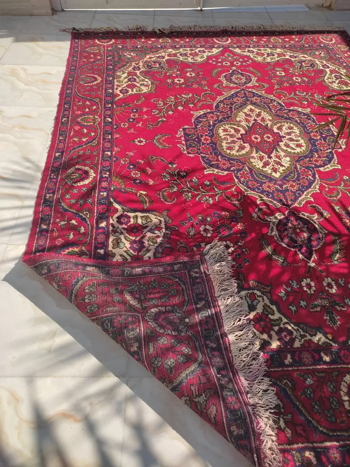 قالی  دس باف|فرش|باوی, |دیوار