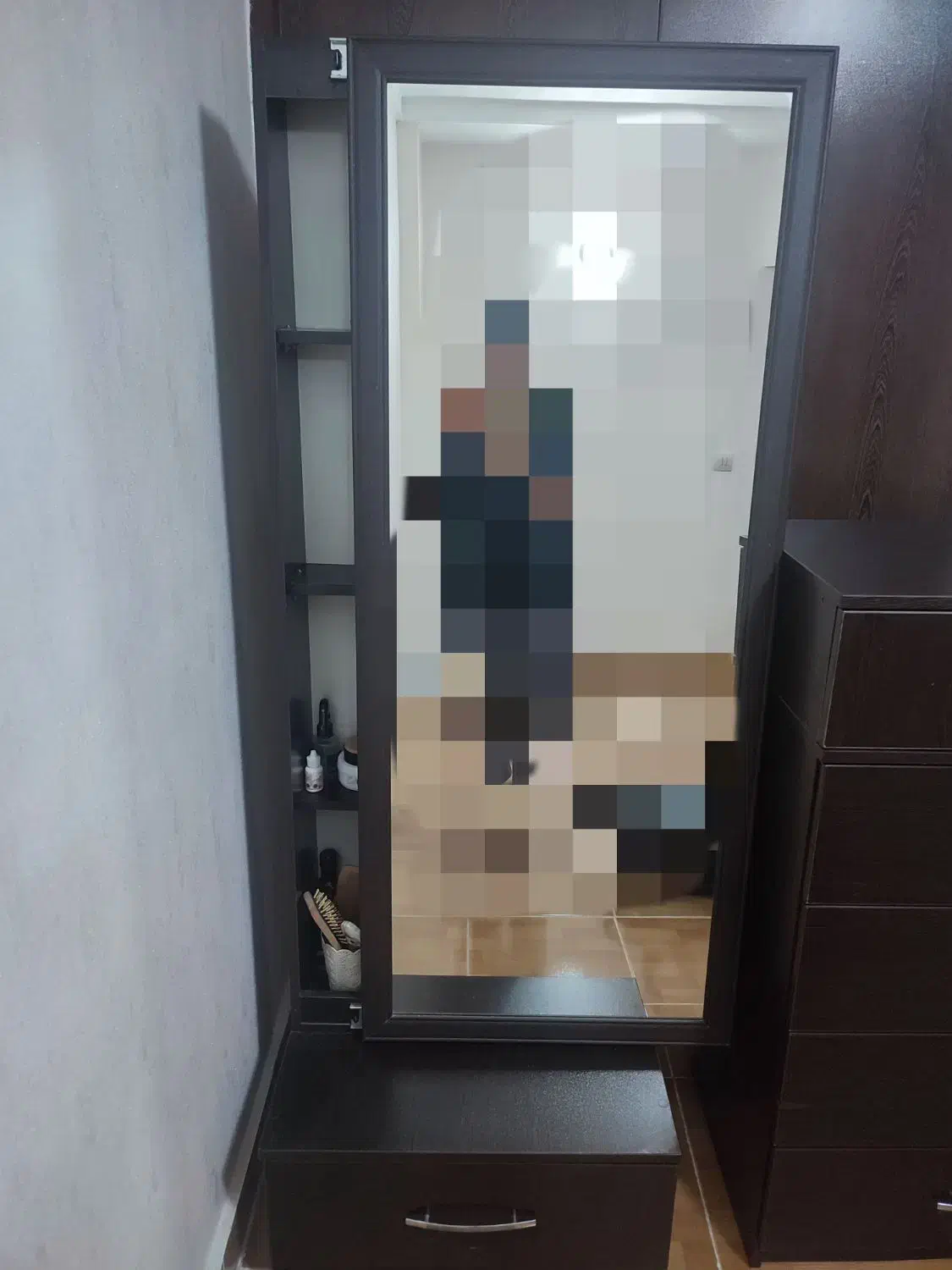 دراور و آینه|جاکفشی، کمد، دراور|گرگان, |دیوار