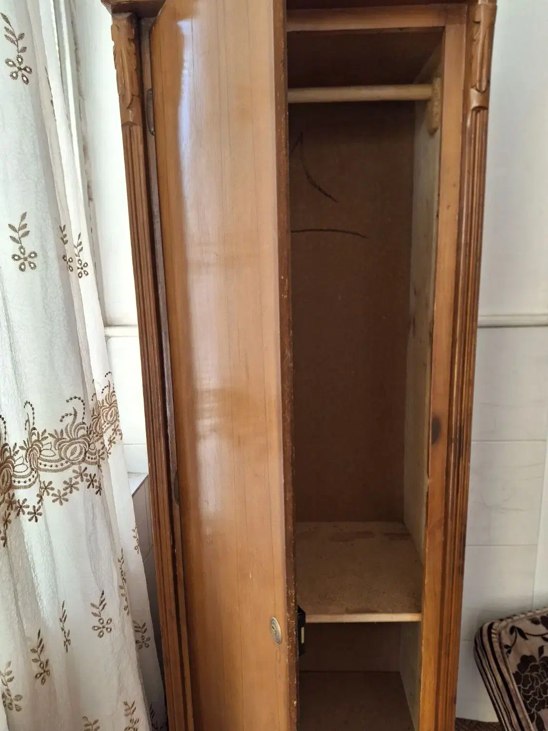 کمد چوبی|بوفه، ویترین، کنسول|قم, علی آباد سعدگان|دیوار