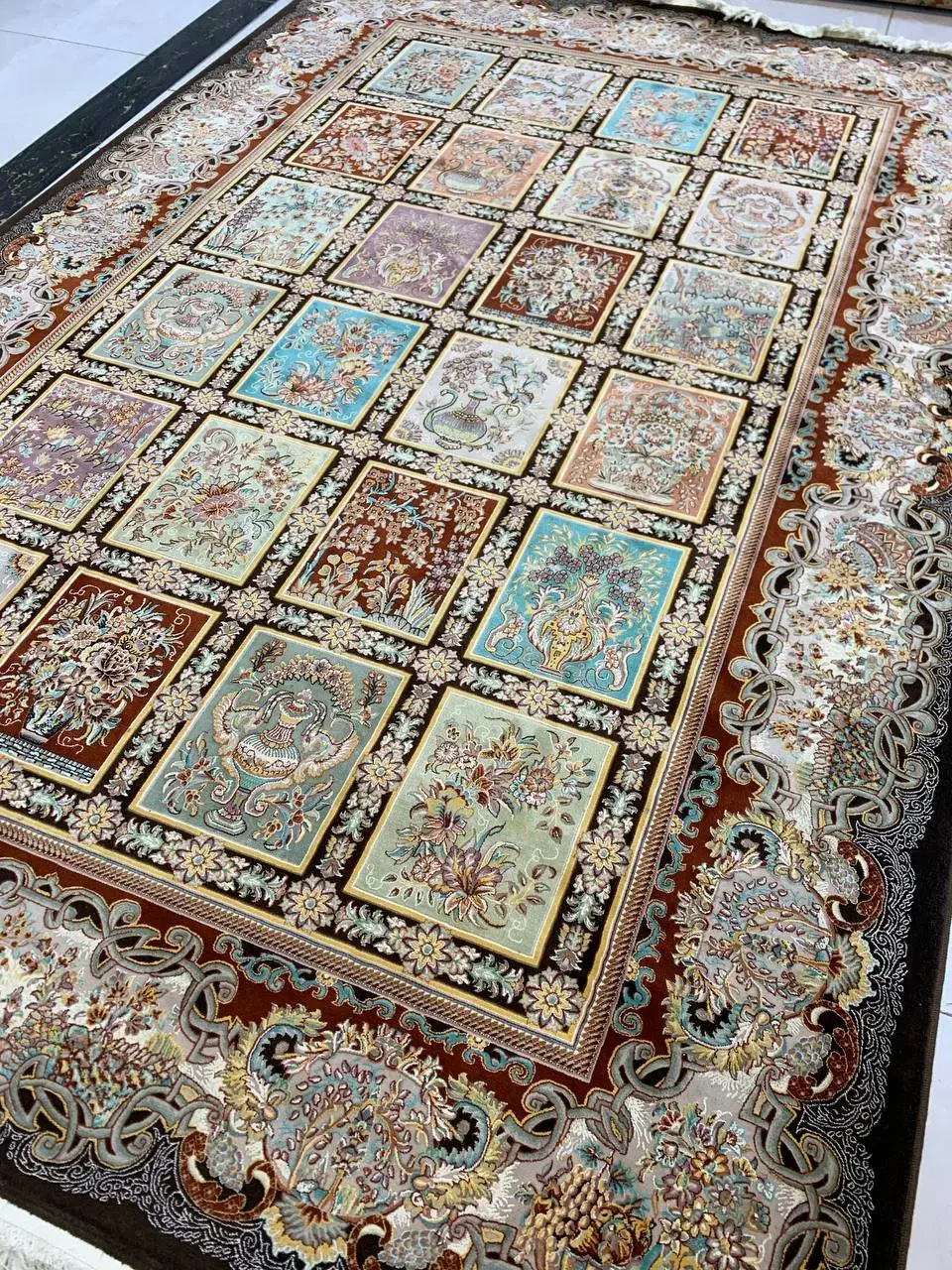 ۷ تخته ۶متری ۱۰۰۰ شانه درحدصفر|فرش|جوانرود, |دیوار