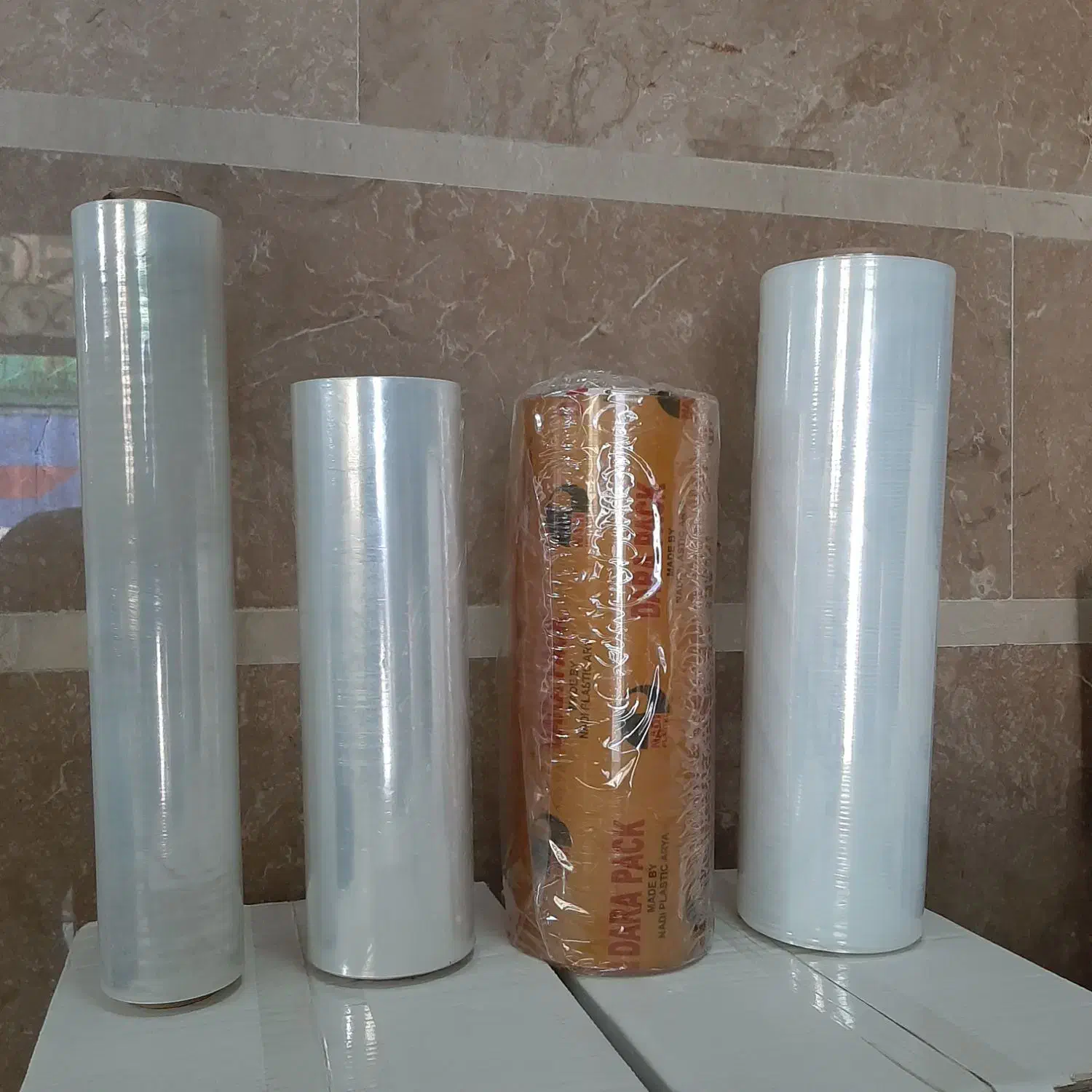 نایلون استرچ کره ای سلفون استرج پلاستیک بسته بندی|عمده‌فروشی|تهران, شهرک بعثت|دیوار