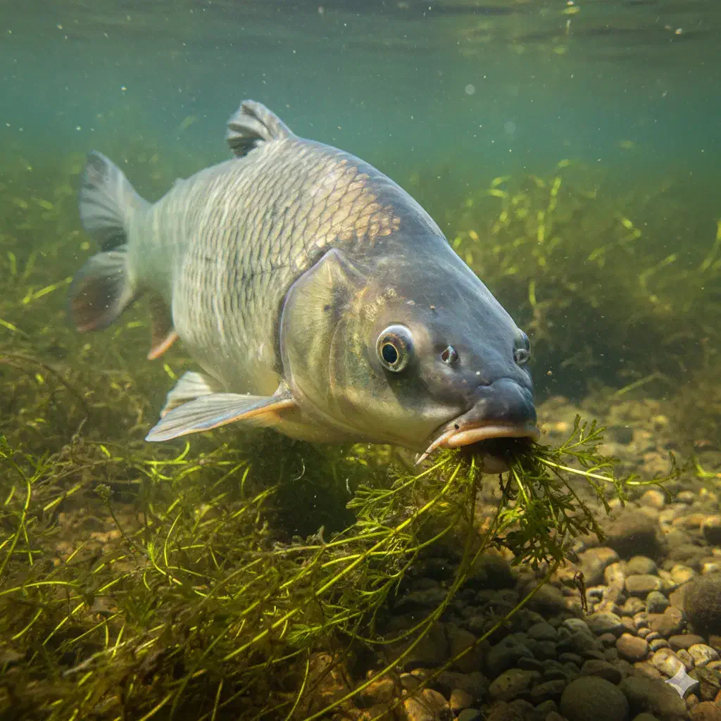 ماهی سفید علفخوار(جلبک یونجه) بدون تیغ کپور|ماهی|اصفهان, ملاصدرا|دیوار