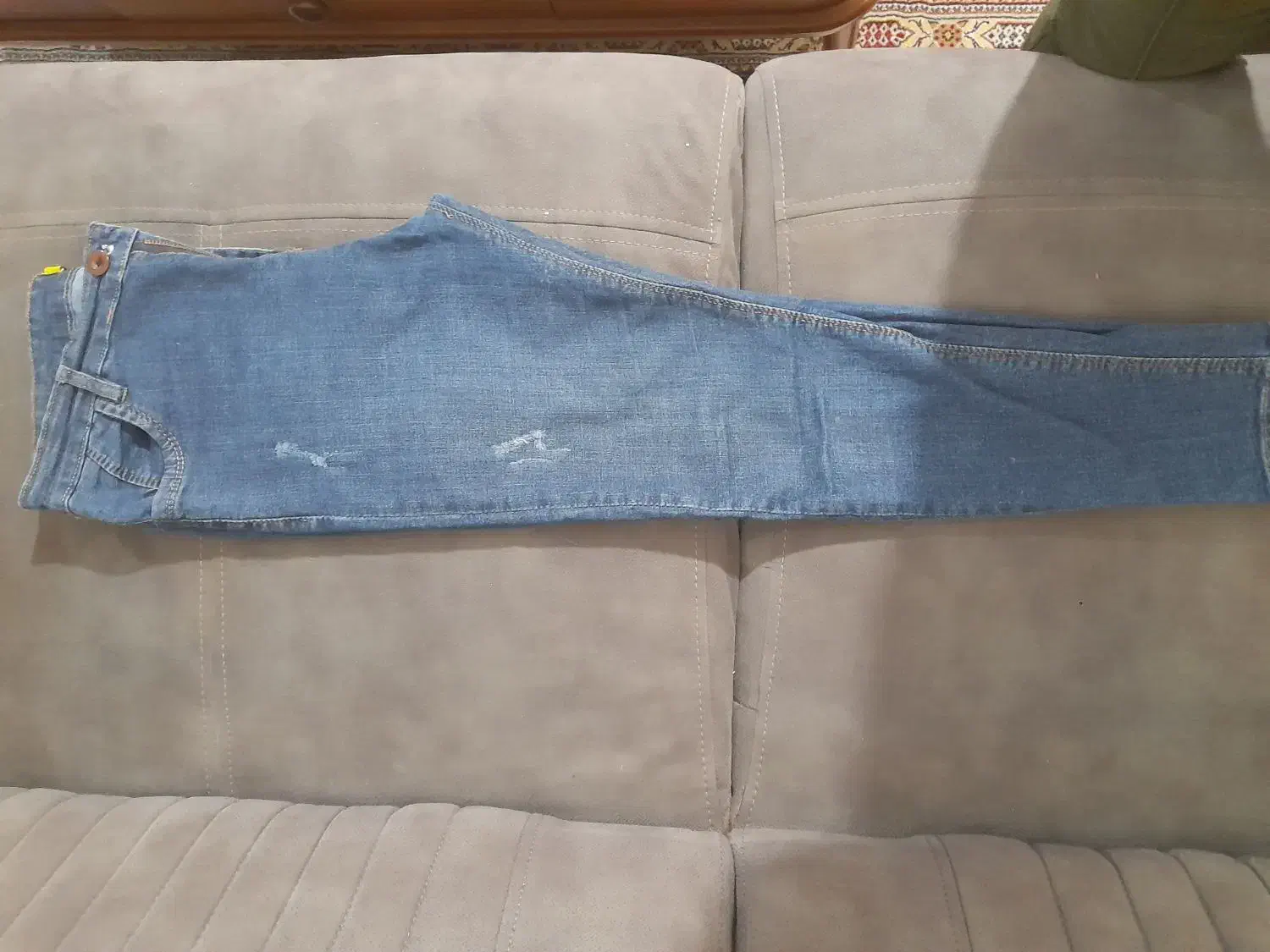 ۲ عدد شلوار جین بسیار تمیز|لباس|گرگان, |دیوار