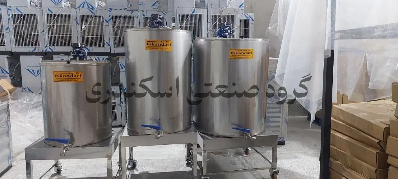 دستگاه کره گیر کره گیری صنعتی 500لیتر دامداری لبنی|ماشین‌آلات صنعتی|یزد, |دیوار