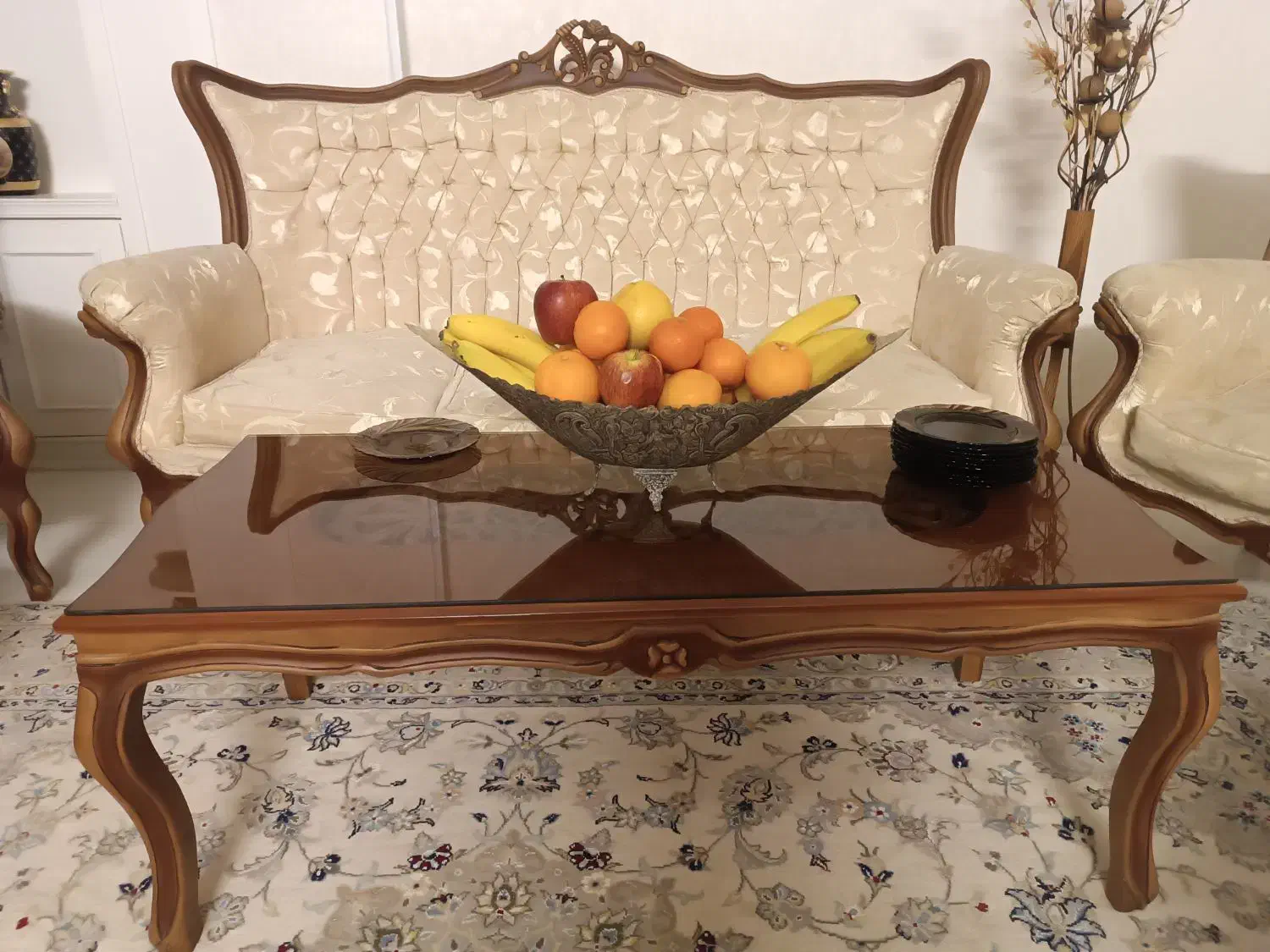 مبلمان ۹نفره با میز ناهار خوری ۱۰ نفره|مبلمان خانگی و میز عسلی|اصفهان, فیض|دیوار