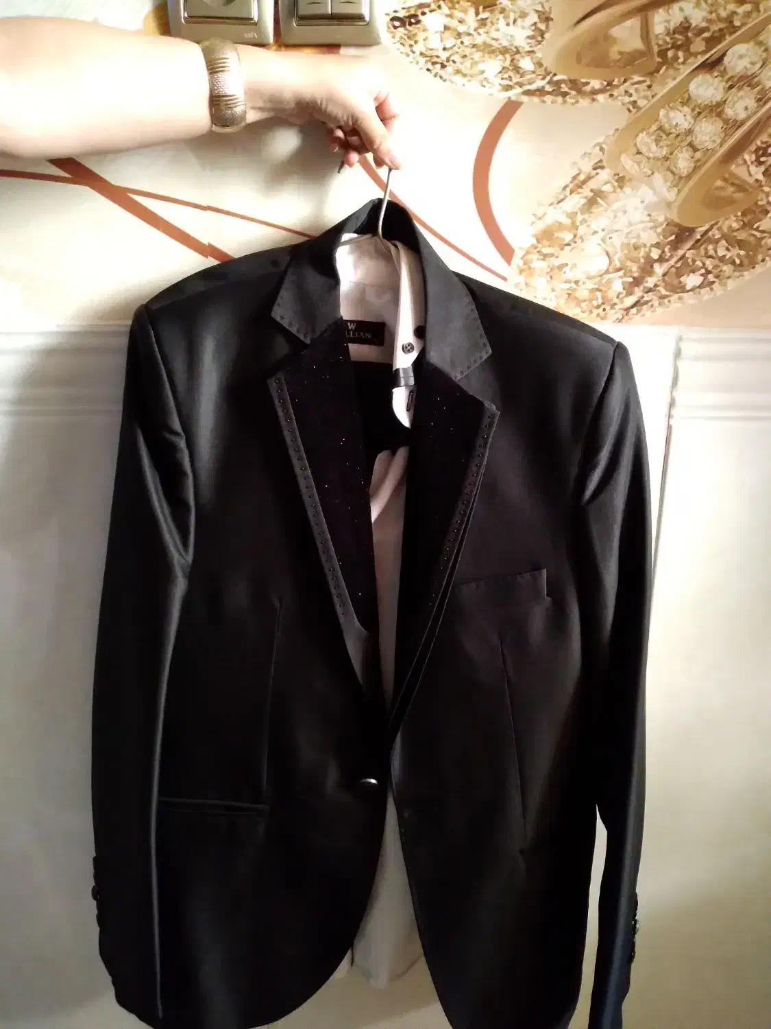 کت و شلوار مشکی مردانه سایز 48|لباس|قرچک, زیبا شهر|دیوار