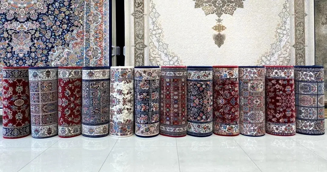 کناره برشی قیطران|فرش|تبریز, |دیوار