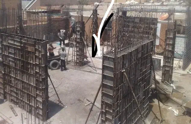 اجرای سقف ستون فونداسیون استخر راه پله...|خدمات پیشه و مهارت|ایذه, |دیوار