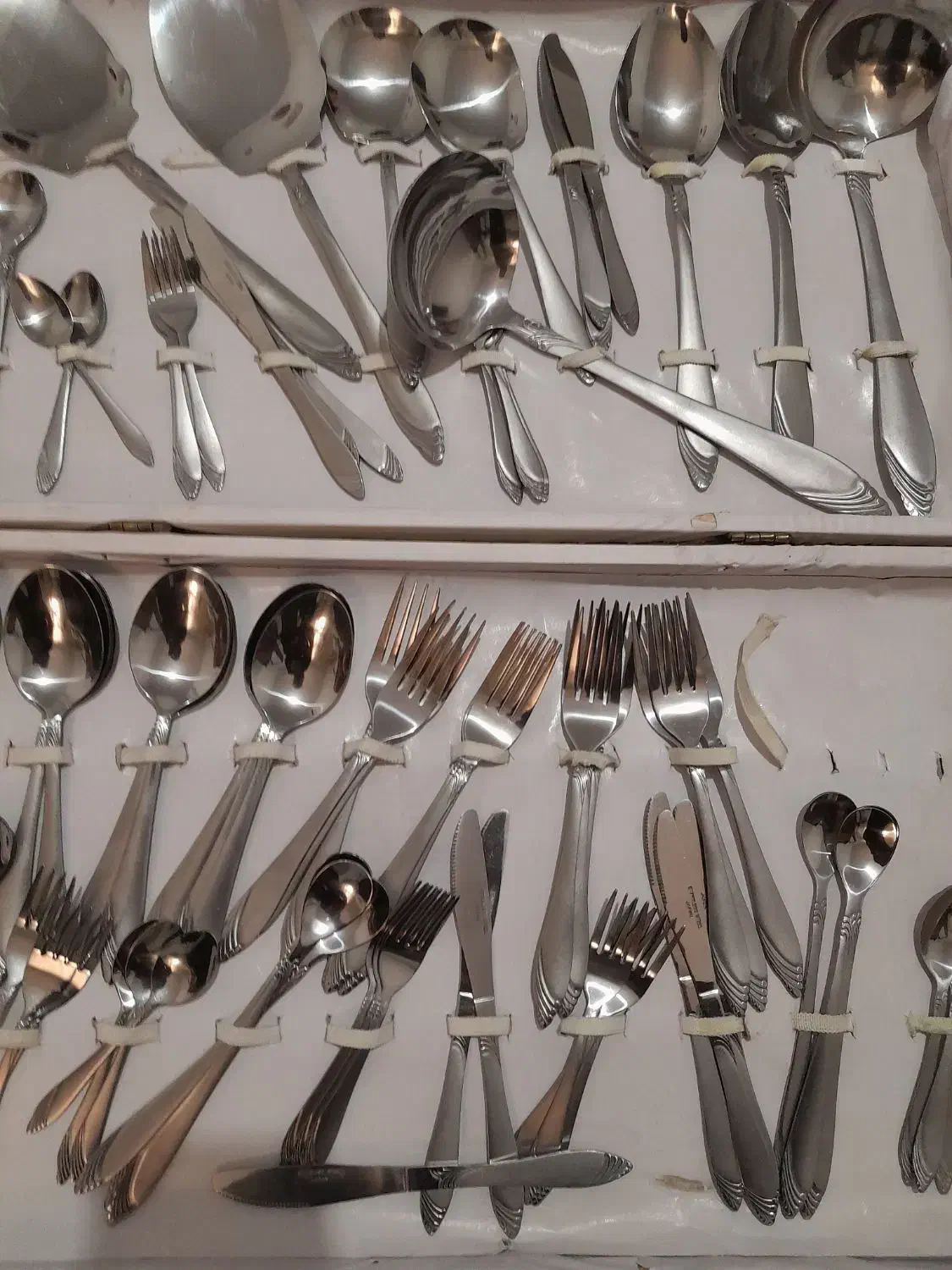 سرویس قاشق و چنگال استیل ژاپن قدیمی|ظروف سرو و پذیرایی|تهران, گرگان|دیوار