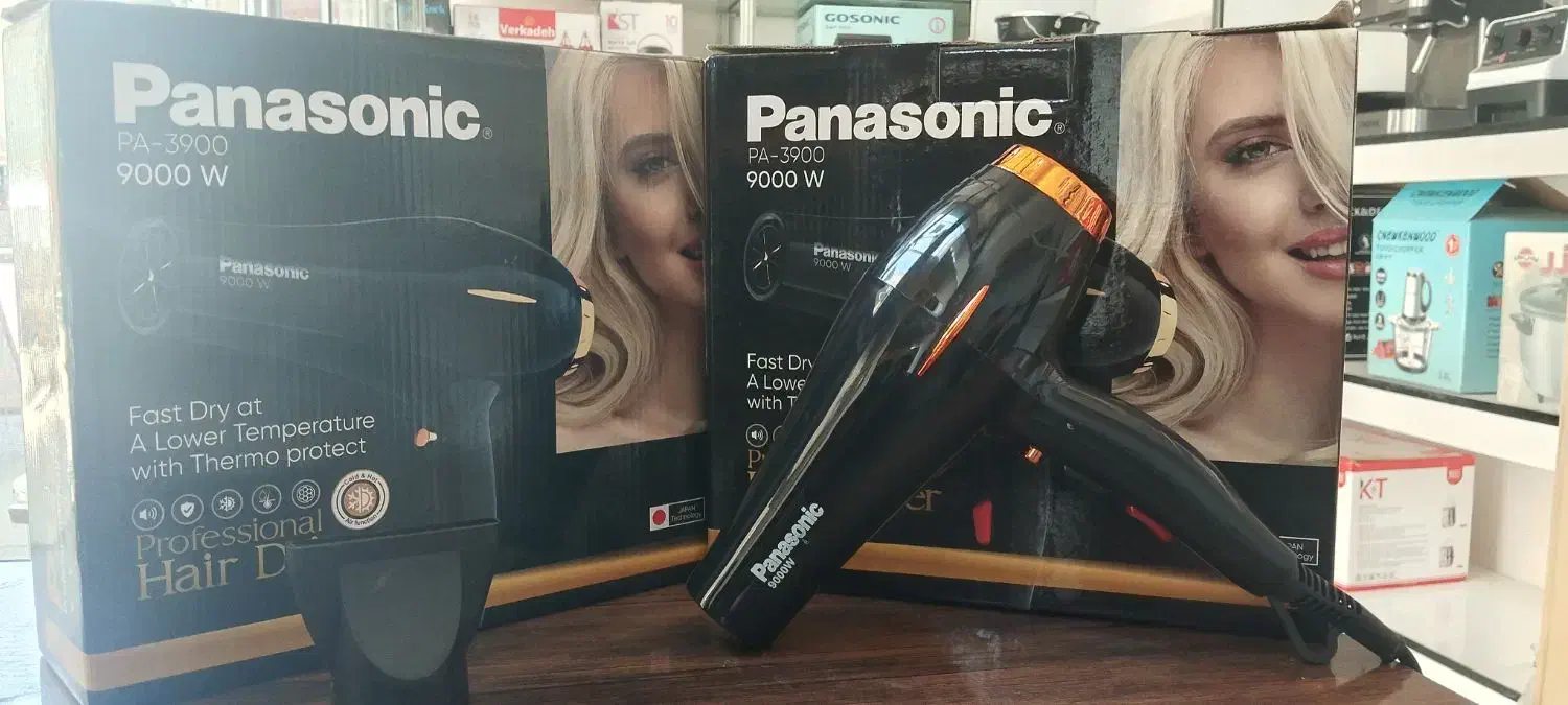 سشوار پاناسونیک 9000 وات (موتور سنگین)|آرایشی، بهداشتی، درمانی|کرمانشاه, |دیوار