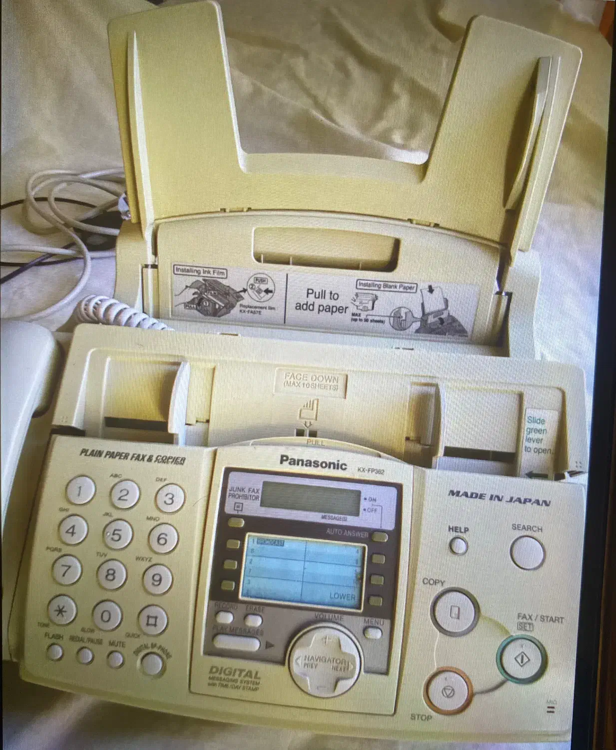 دستگاه فکس تلفن و کپی|پرینتر، اسکنر، کپی، فکس|شیراز, شهرک بهشتی|دیوار