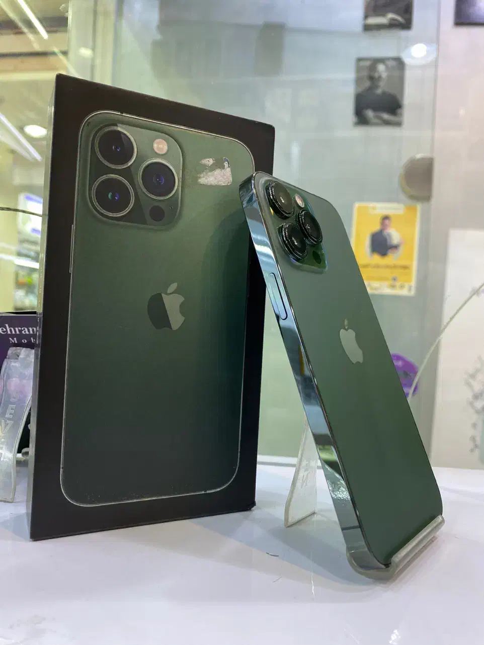 iphone 13 pro سبز در حد نو دو سیم|موبایل|تهران, نصرت|دیوار