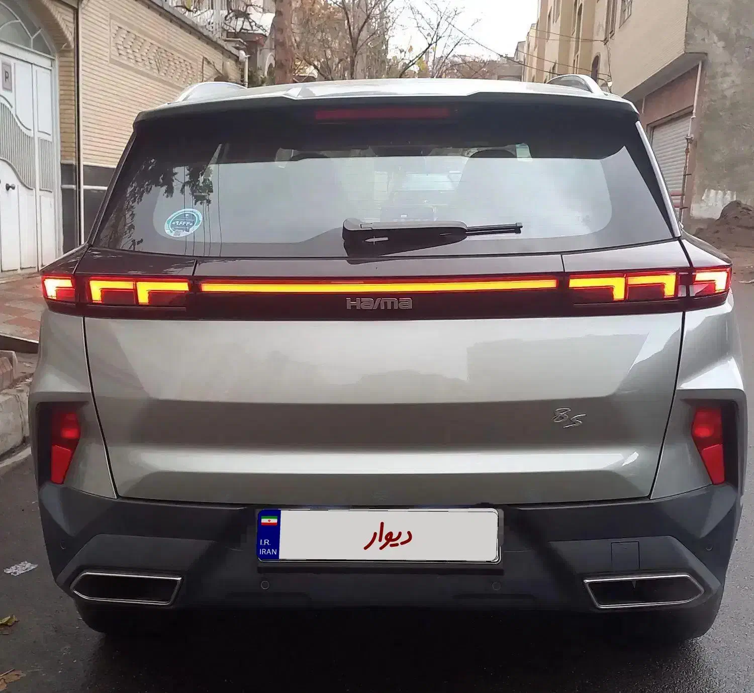 فروش استثنایی هایما 8s نقرهای تیتانیومی|خودرو سواری و وانت|تبریز, |دیوار