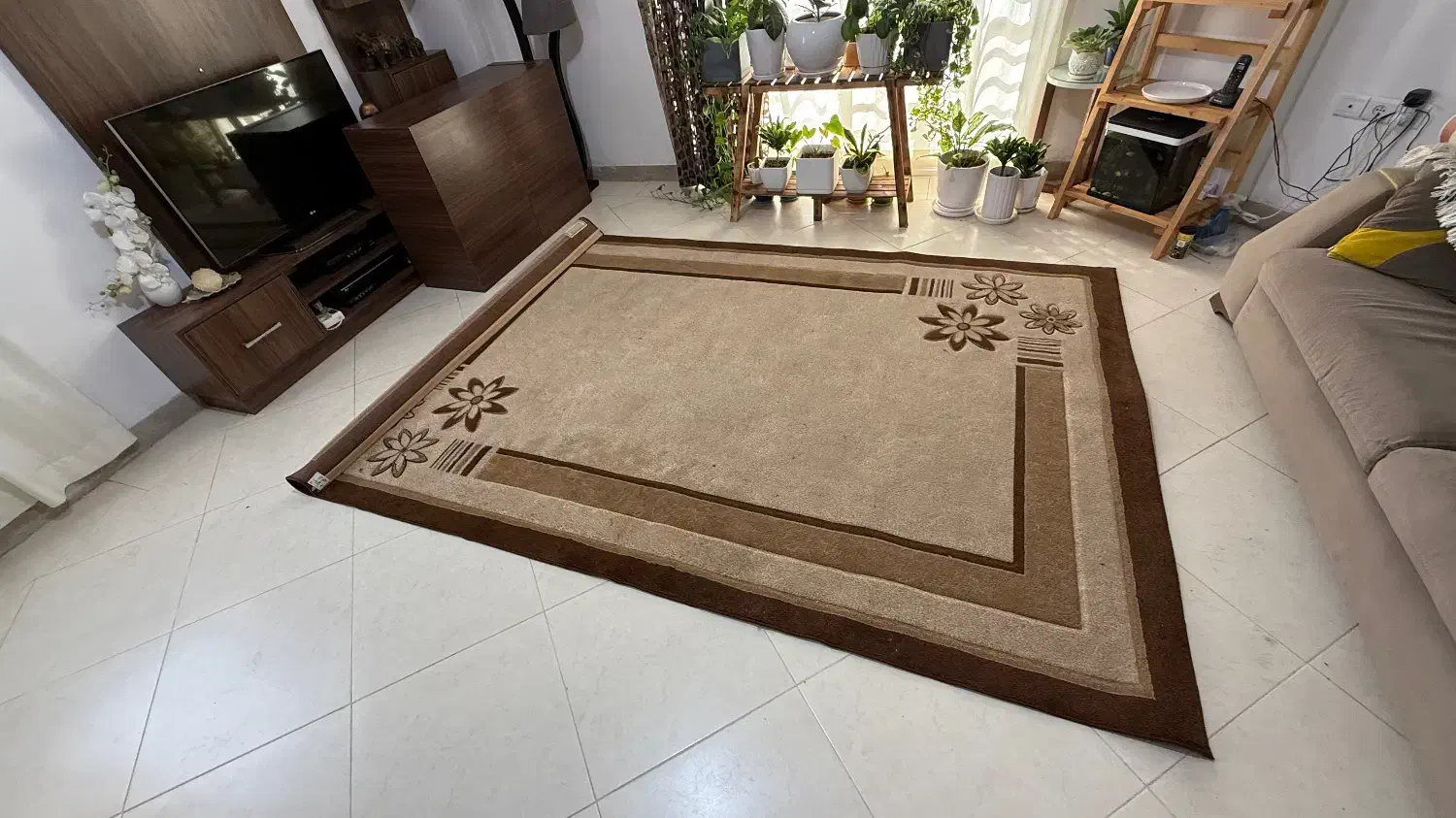 2 تخته فرش 6متری ترک|فرش|نوشهر, |دیوار