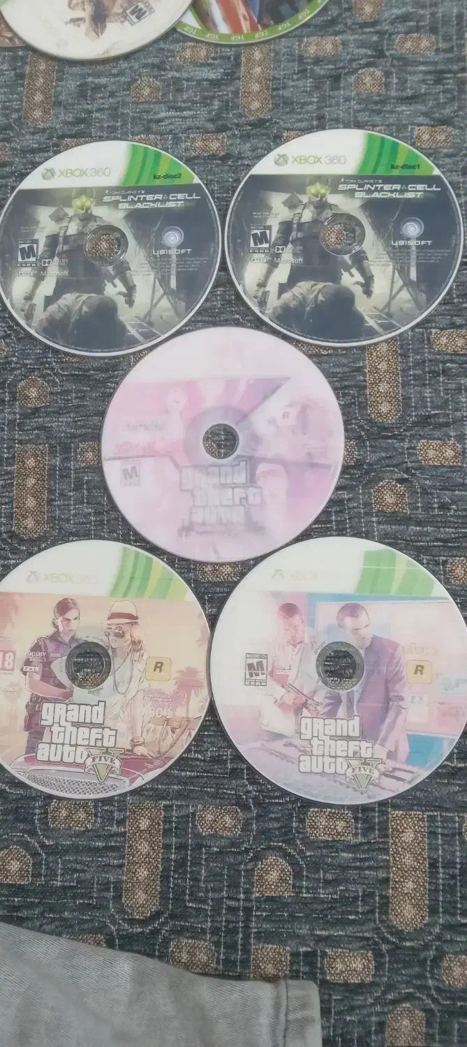 تعداد ۲۰ عدد سی دی XBOX360 اورجینال.|کنسول، بازی ویدئویی و آنلاین|تهران, زهتابی|دیوار