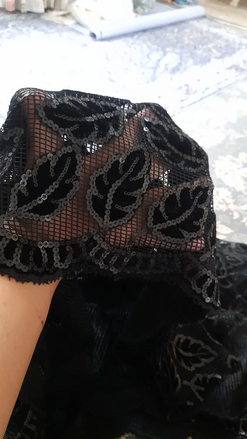 پارچه گیپور مجلسی|لباس|ساوه, |دیوار