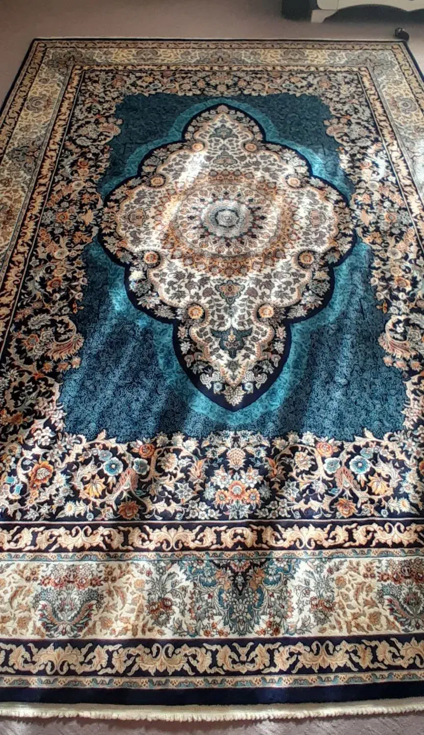 یک تخته فرش ۹ متری|فرش|همدان, |دیوار