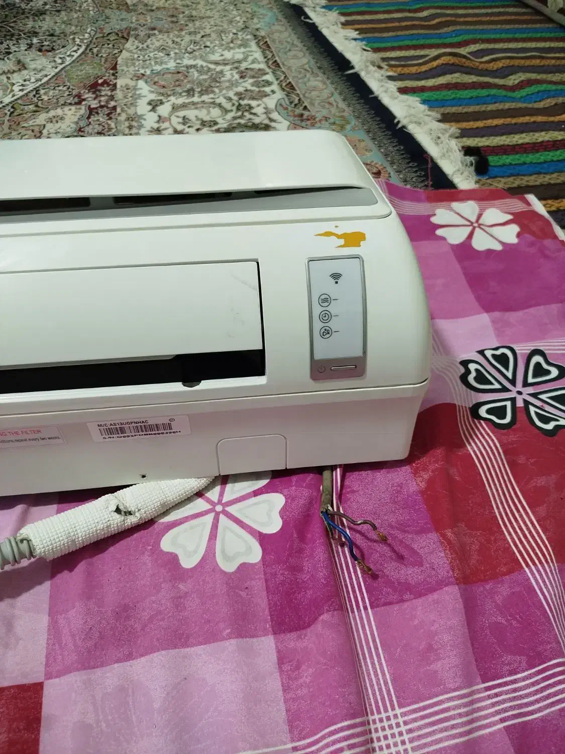 پنل کولر گازی ۱۲ هزار سامسونگ سرد|کولر گازی و فن‌کوئل|سنندج, |دیوار