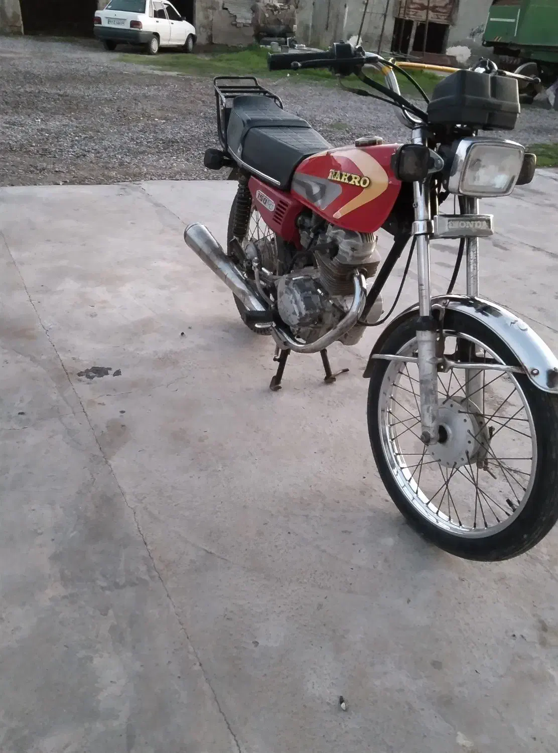 موتور 125مزایده|موتورسیکلت|گمیشان, |دیوار