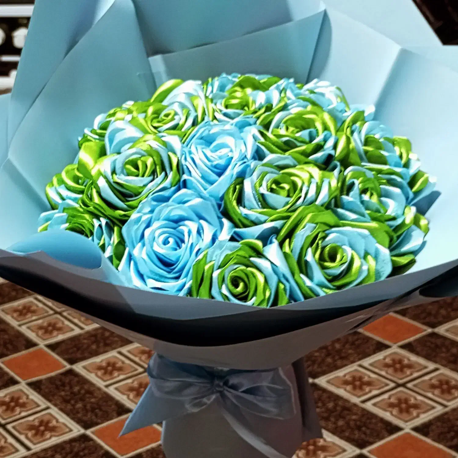 گل ربانی|گل مصنوعی|فشاپویه, |دیوار