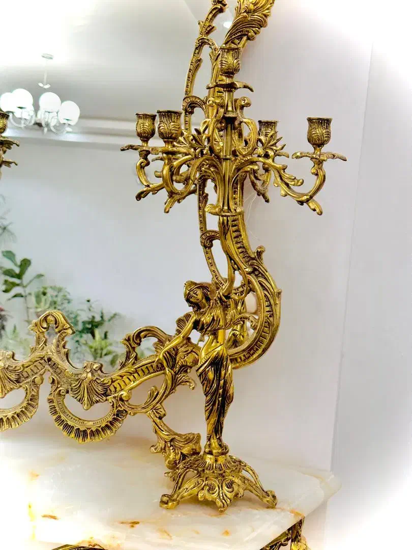 آینه شمعدان|آینه|شازند, |دیوار