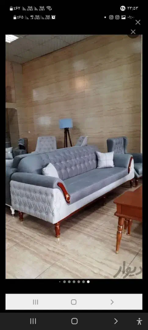 مبل ۷نفره پاریس باضمانت|مبلمان خانگی و میز عسلی|رشت, حومه رشت|دیوار