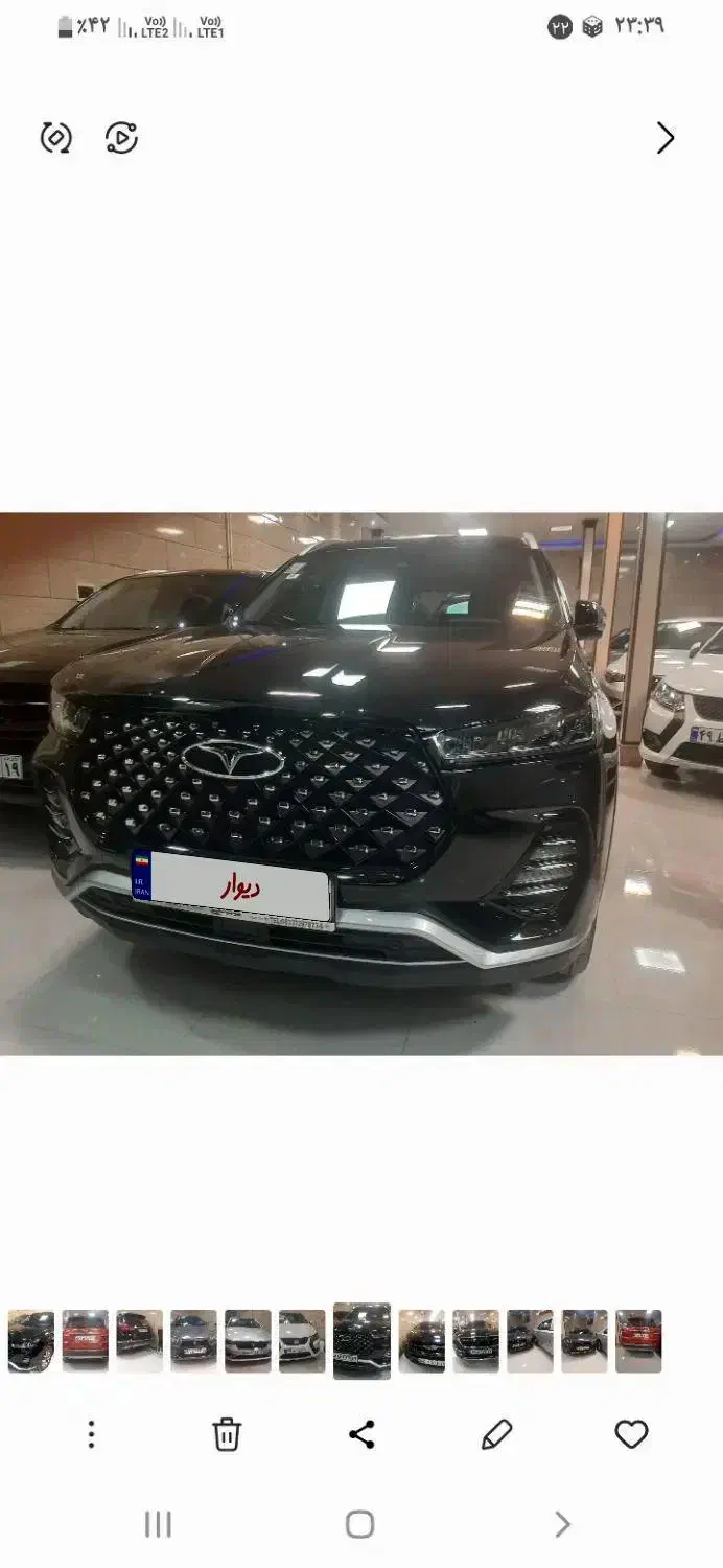 تیگو ۷ پرمیوم مدل ۴۰۳|خودرو سواری و وانت|کرمانشاه, |دیوار