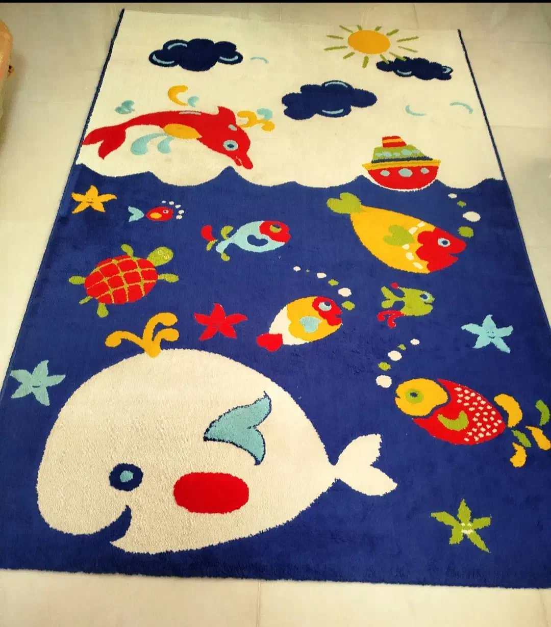 فرش اتاق کودک با طرح بسیار جذاب|فرش|قزوین, |دیوار