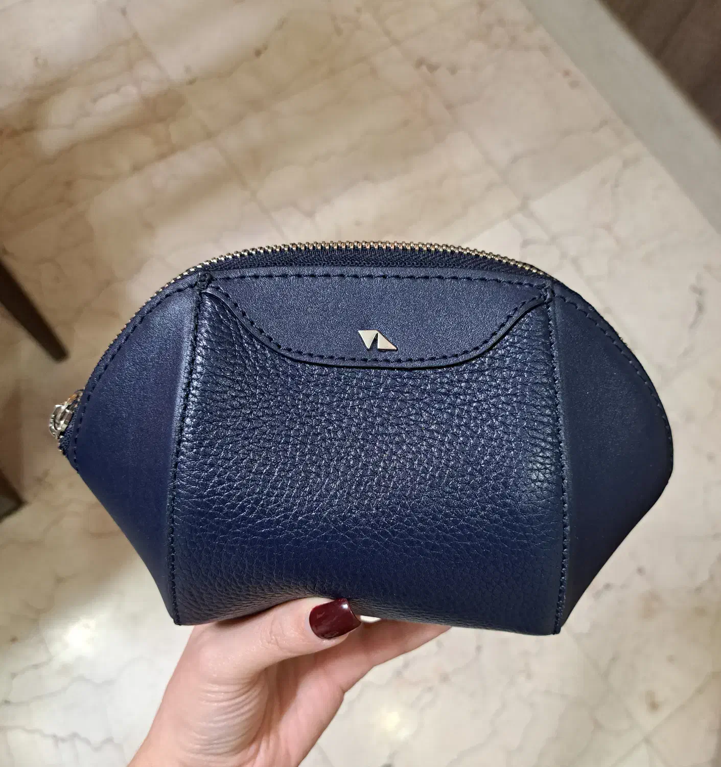 کیف آرایشی چرم مشهد کاملا نو|کیف، کفش، کمربند|کرج, اصفهانی‌ها|دیوار