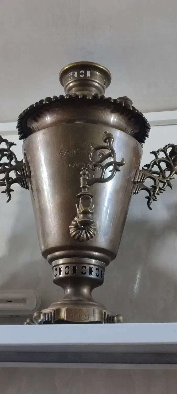 سماور ذغالی|کلکسیون اشیاء عتیقه|سبزوار, امیر کبیر|دیوار