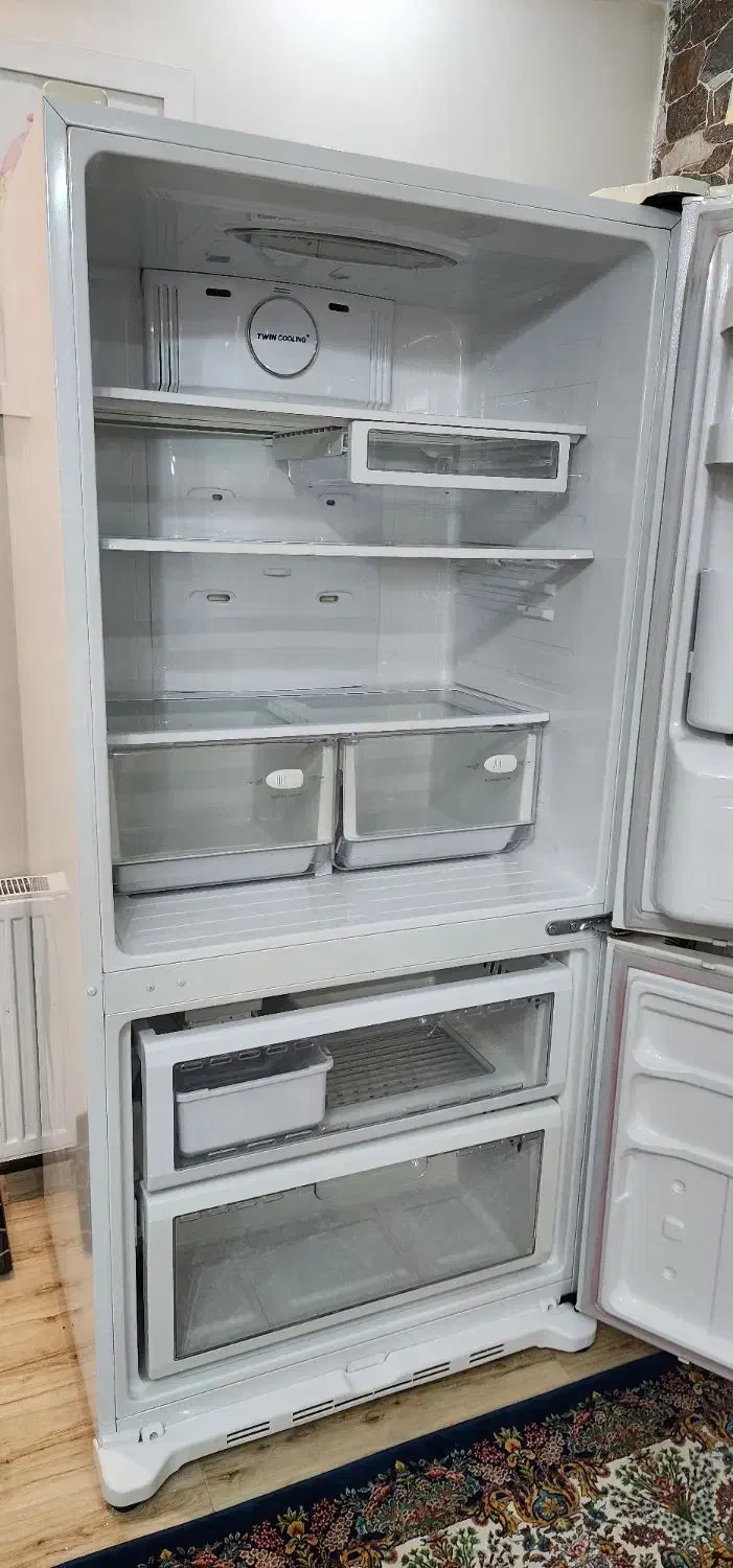 یخچال فریزر سامسونگ سفید سالم|یخچال و فریزر|شهریار, شهریار|دیوار