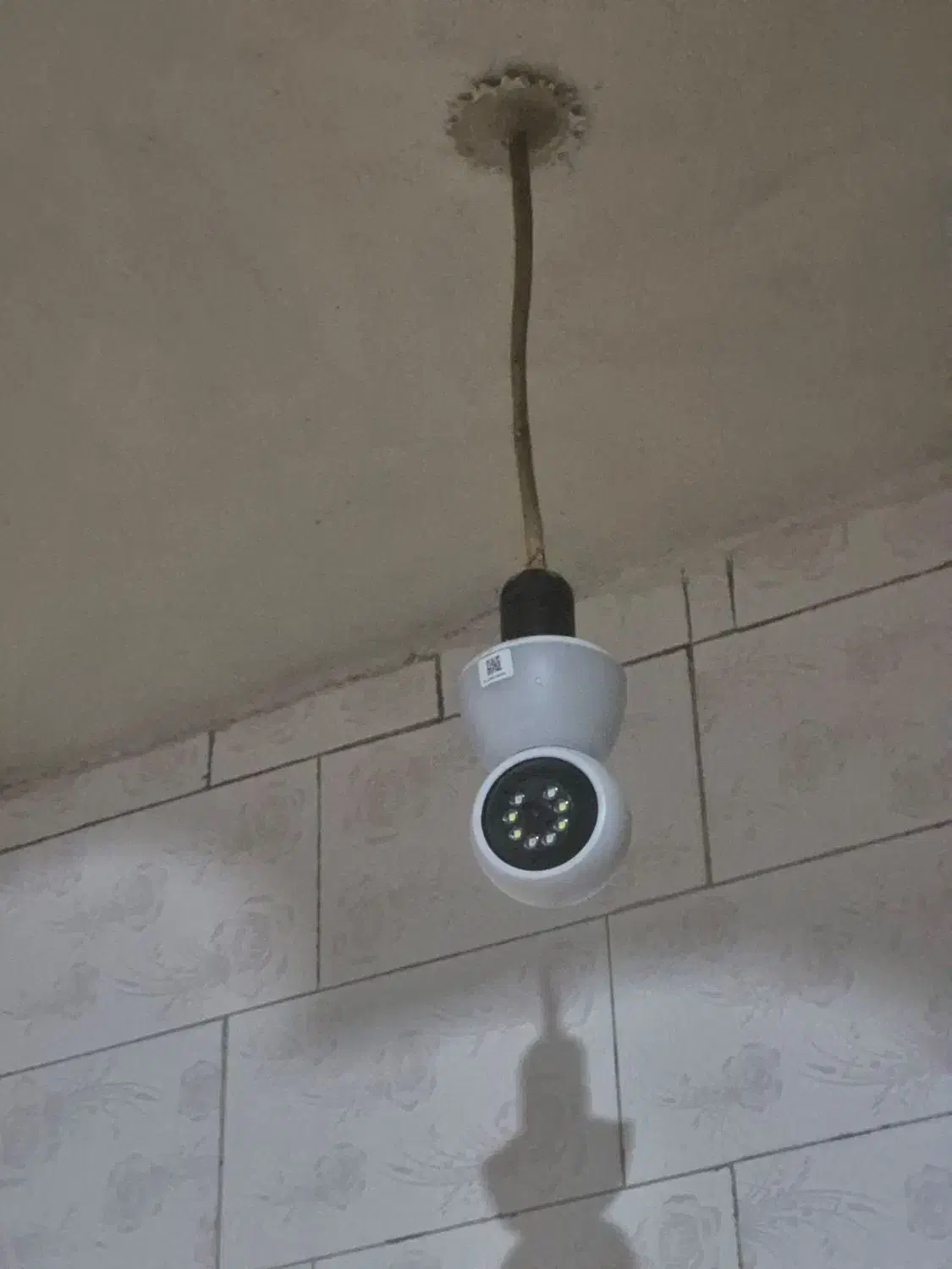 دوربین لامپی وای فای yoosee|دوربین مداربسته|یاسوج, |دیوار