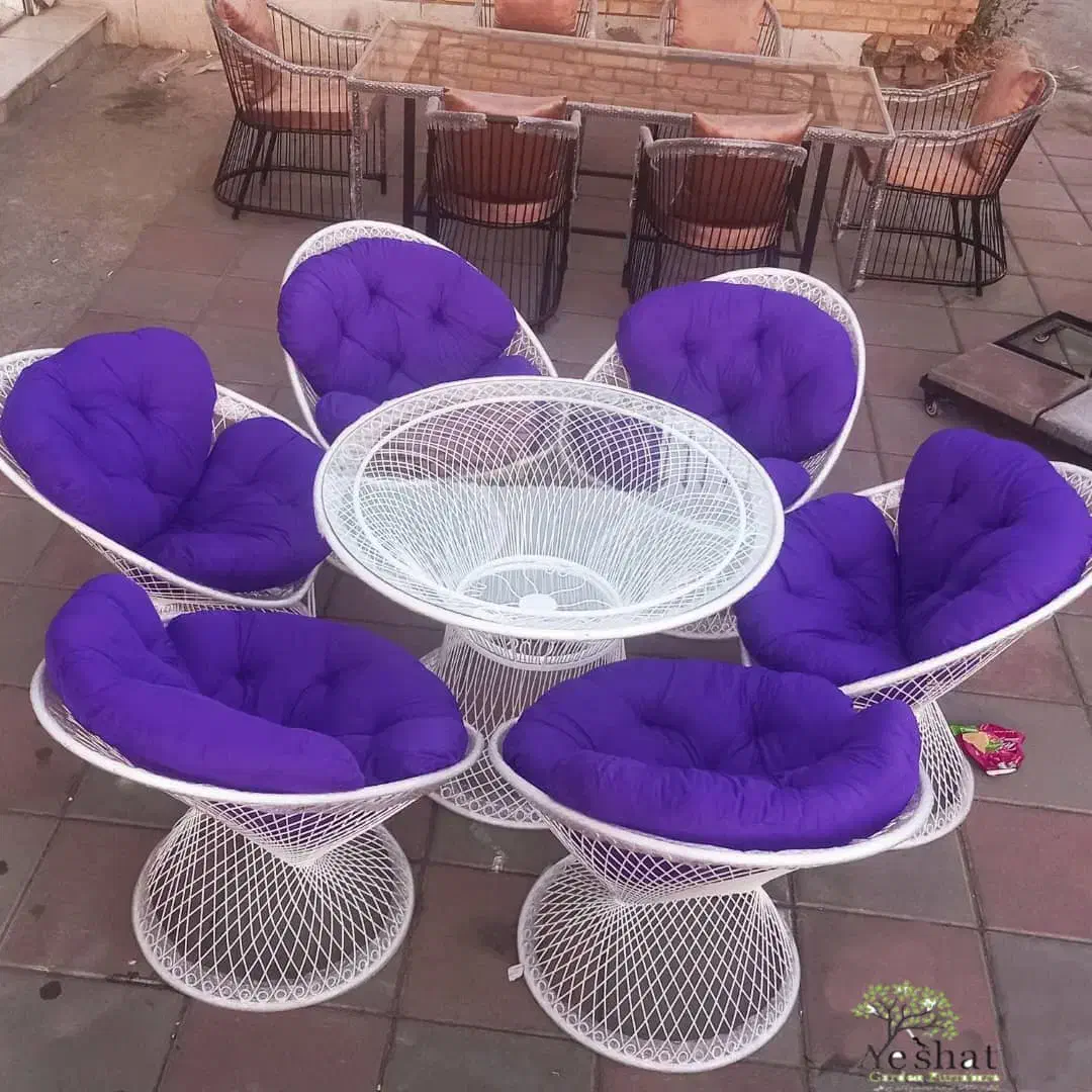 تولیدی صندلی باغی/طرح بامبو/ست ۶ نفره|صندلی و نیمکت|شهریار, شهریار|دیوار