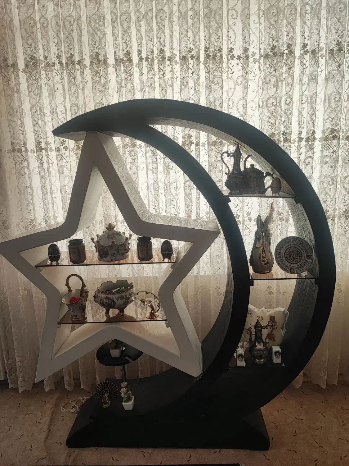 کنسول و آینه و بوفه|بوفه، ویترین، کنسول|ایوان, |دیوار