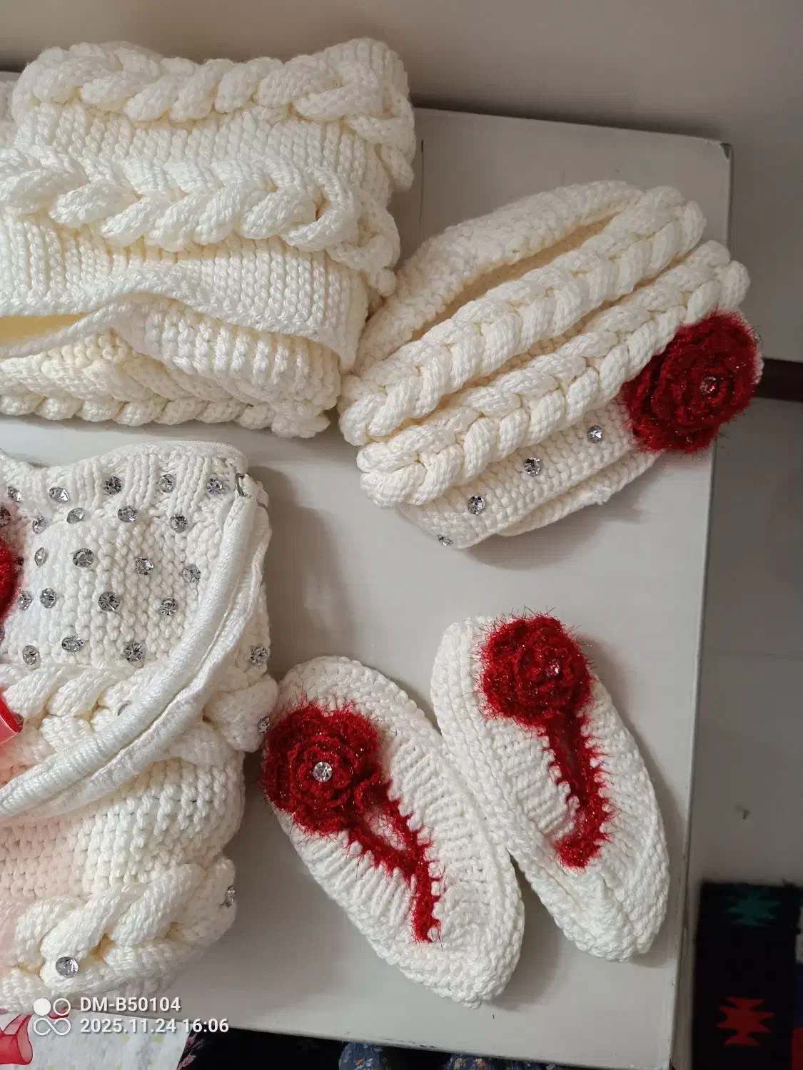 ست دست بافت شیک و زیبا|لباس|تهران, شهمیرزادی|دیوار