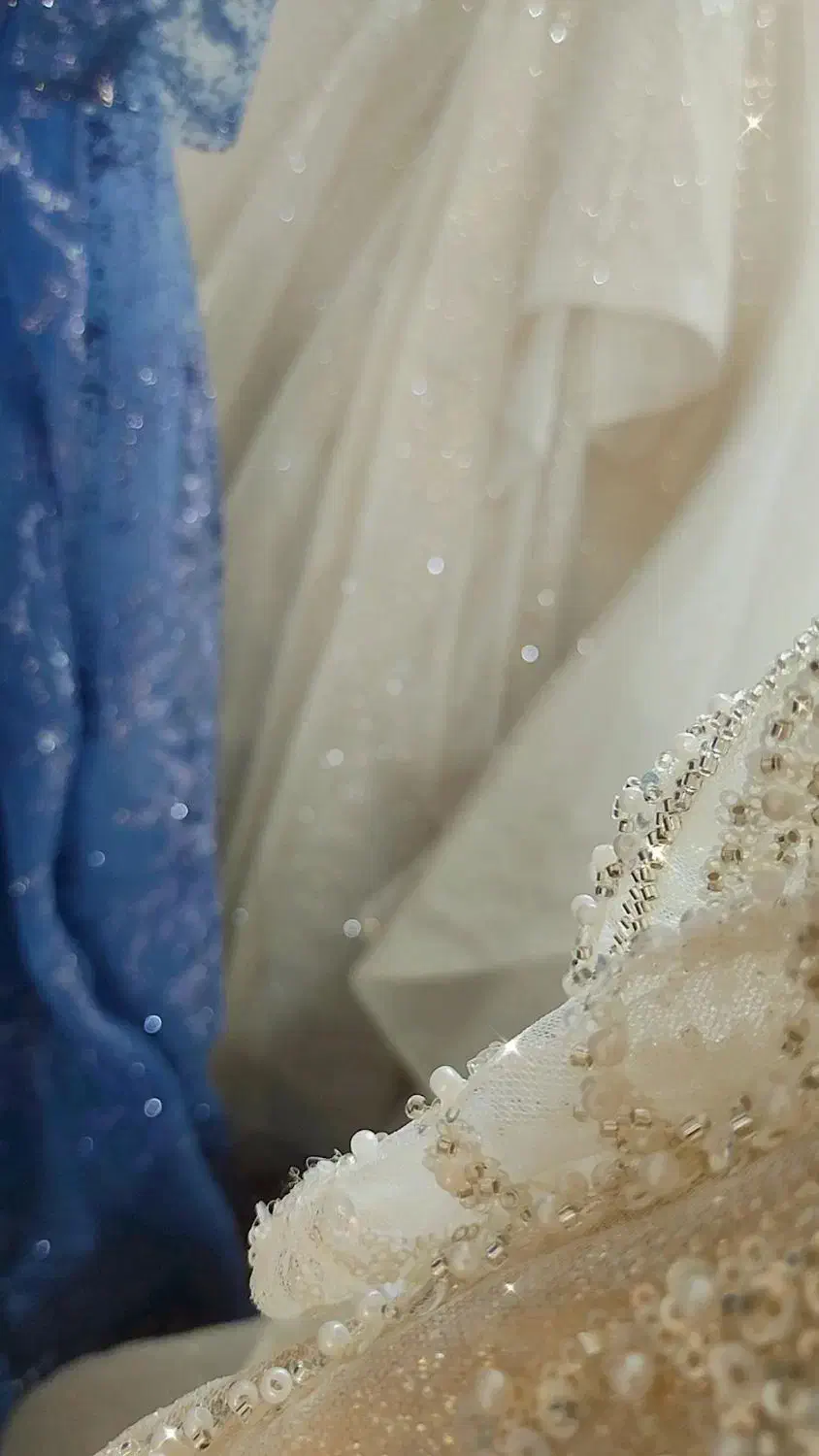 فروش لباس عروس تن اول به دلیل جابجایی|لباس|خاش, |دیوار