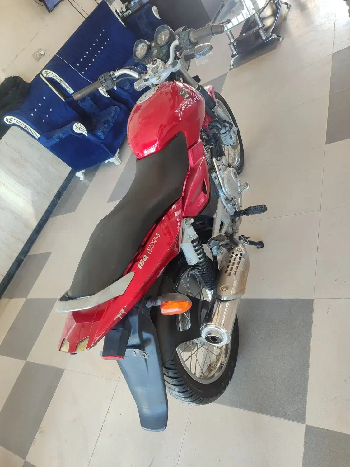 پالس۱۸۰سی سی  مزایده تمام فابریک|موتورسیکلت|بوکان, |دیوار