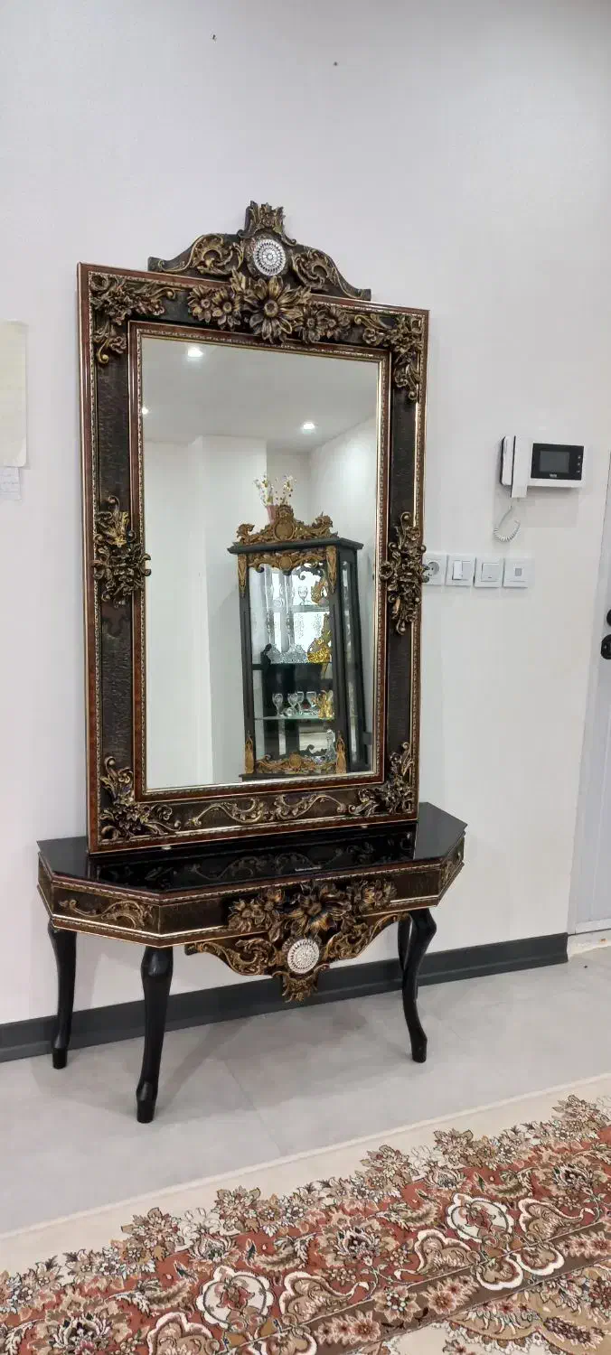 بوفه وآینه کنسول|بوفه، ویترین، کنسول|بجنورد, |دیوار