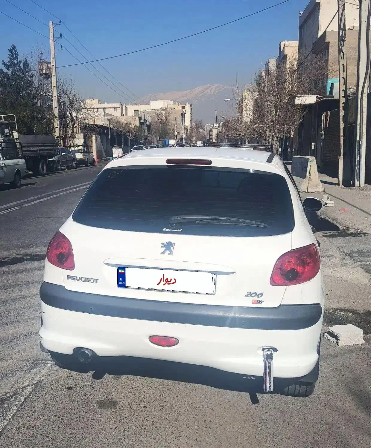 پژو ۲۰۶ تیپ ۵|خودرو سواری و وانت|تهران, جوادیه تهرانپارس|دیوار