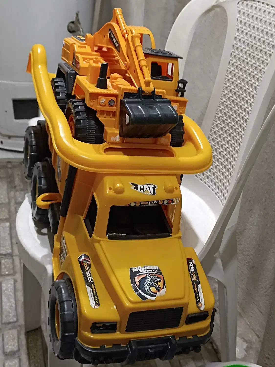 اسباب بازی کامیون وجرثقیل|اسباببازی|کرمانشاه, |دیوار