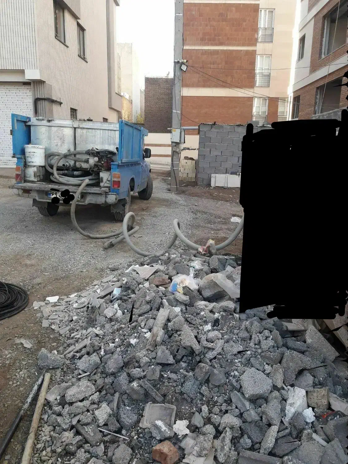 پخش اب تانکر۲۰۰۰لیتری|مصالح و تجهیزات ساختمان|همدان, |دیوار