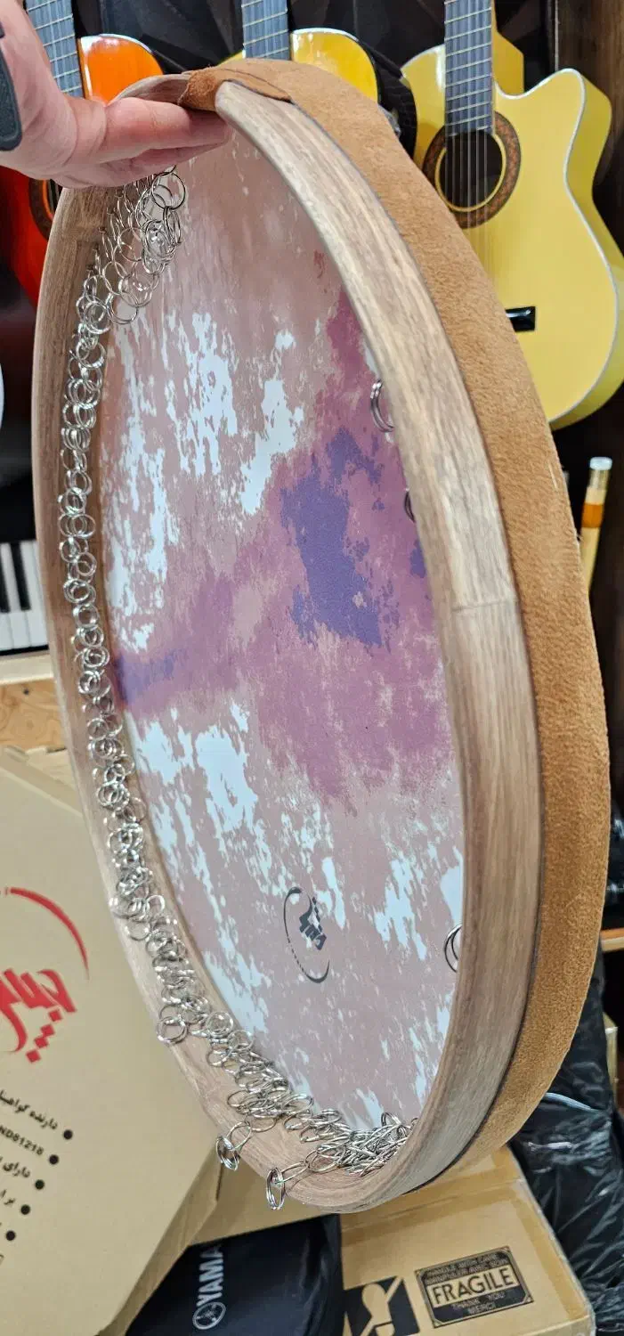 دف حبیبی|سازهای سنتی|محمدیه-قزوین, |دیوار