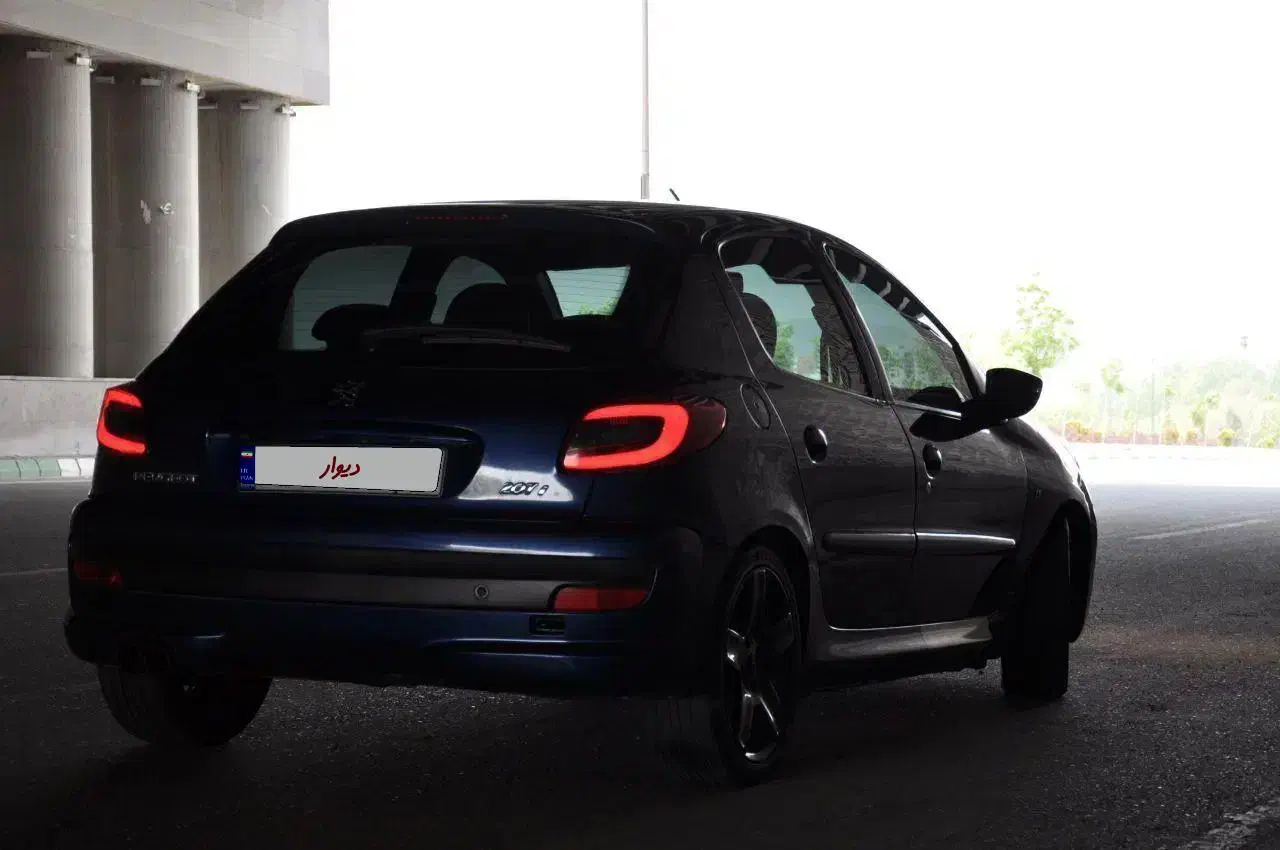 ۲۰۷ مدل ۹۷ ابی کاسپین|خودرو سواری و وانت|تبریز, |دیوار